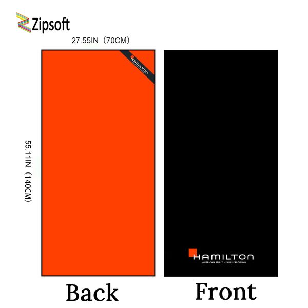 

zipsoft beach towel microfiber sports quick-dry towel black football basketball swimming pool camping for bath compressed towels