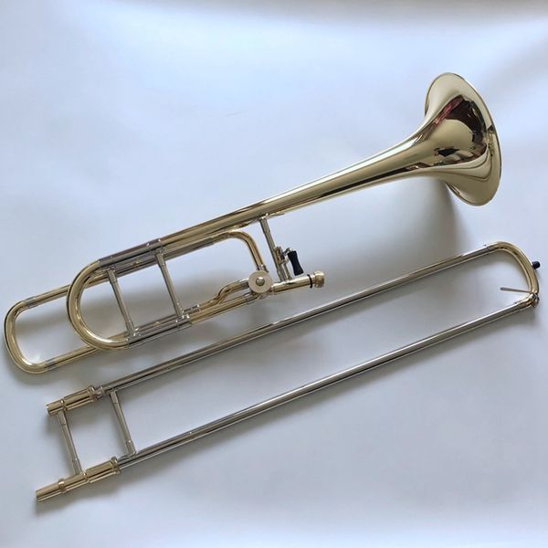 

bach b/f tenor trombone phosphor bronze lacquered gold musical instrument with accessories ing