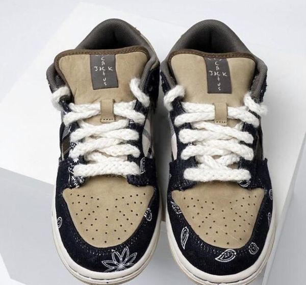 

2020 travis scott x sb dunk low mens designer canvas skateboarding shoes for women trainers des chaussures schuhe zapatos designers sneakers, Black