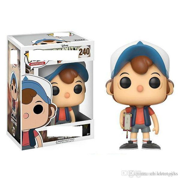 

pretty new anime toys for children funko pop mysterious town adventure di pu action figure collection toy toys for kids gift