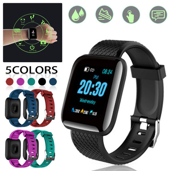 

smart bracelet blood pressure heart rate monitor waterproof fitness tracker watch heart rate monitor pedometer monito