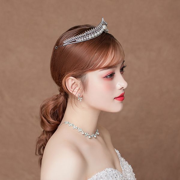 

eseres dubai jewelry sets for women pearl beads necklace and earrings silver wedding necklace sets