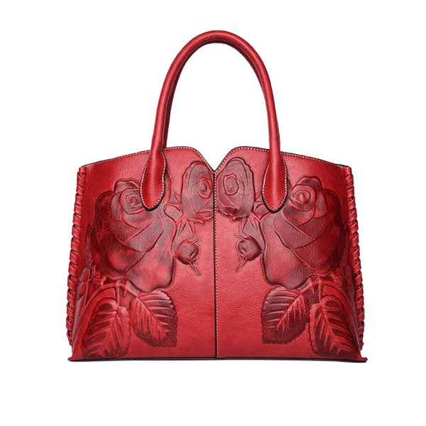 

women's fashion retro three-dimensional embossing folk-custom shoulder bag bolsa de ombro das mulheres#30