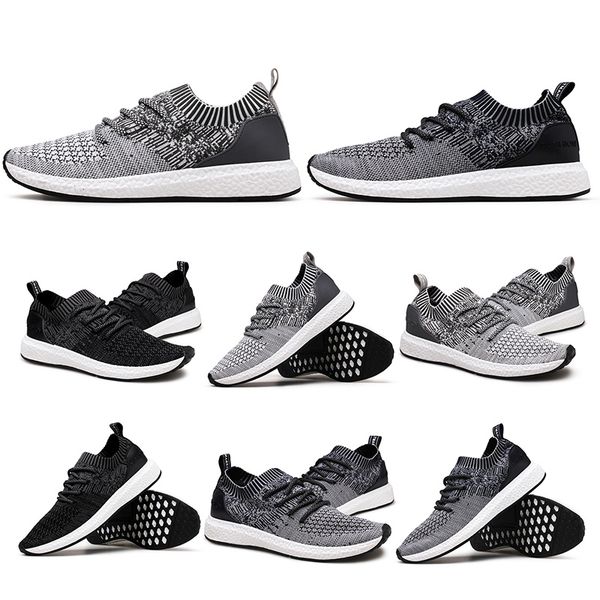 

run for men women fashion running shoes triple whie black grey comfortable breathable trainers designer sneakers 39-46, White;red