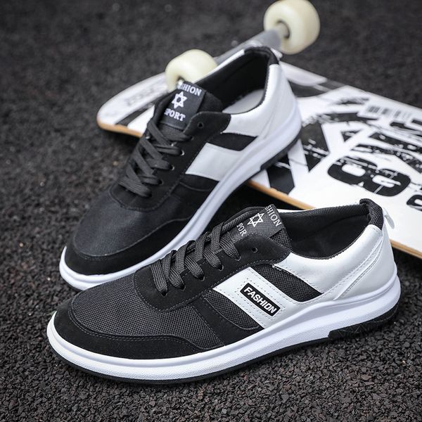 

2020 woven men's casual shoes breathable men's shoes tennis outdoor sports men