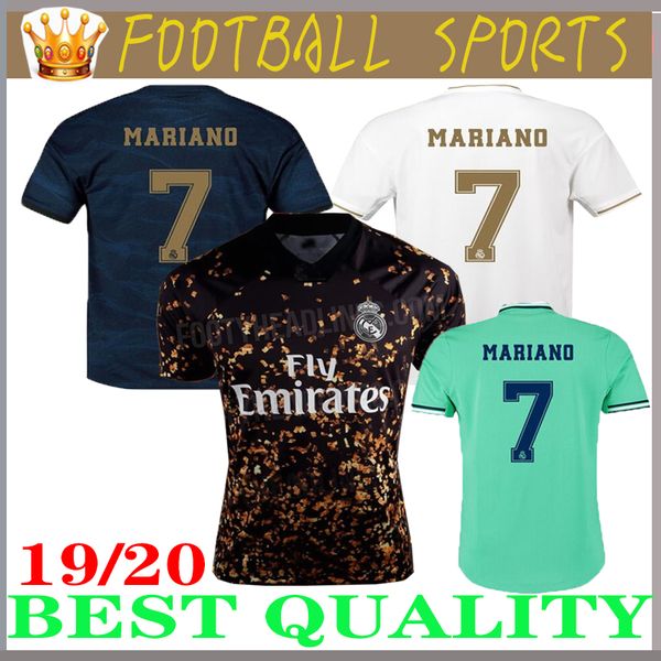 

soccer jerseys real madrid 19 20 hazard jovic modric camiseta de fÃºtbol 2019 2020 vinicius asensio football shirt camisa de futebol, Black;yellow