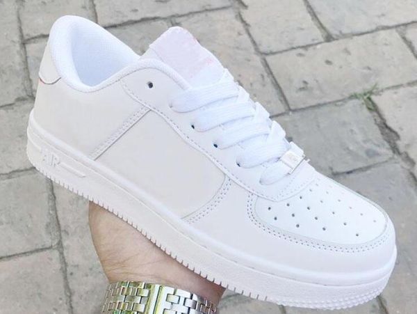 

размер 36-47 высокое качество последние мужские модные низкопробные белые форсированные туфли женские черные, как нейтральный высокий топ од, Black