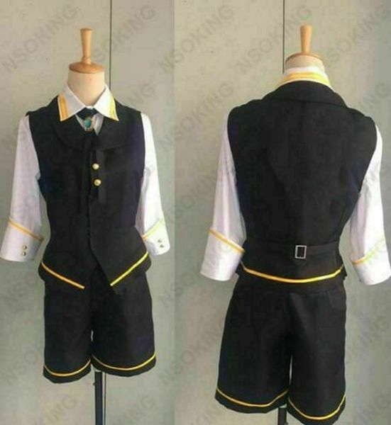 

anime gravity falls dipper pines cosplay costume custom-made, Black;red