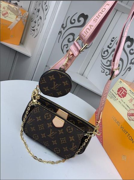 

2018 new handbag shoulder leather slanting pouch fashion brand ladies leather stewardess handbag