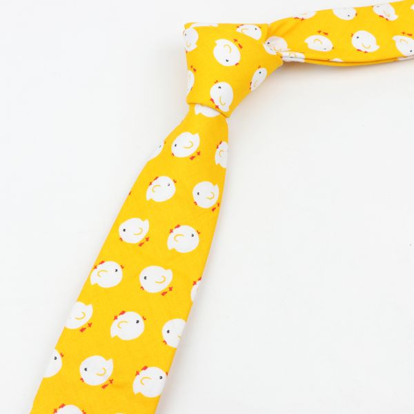 

cotton necktie casual dog duck chicken bear neckties grid bow tie lattice skinny kids children ties men small designer cravat, Black;blue