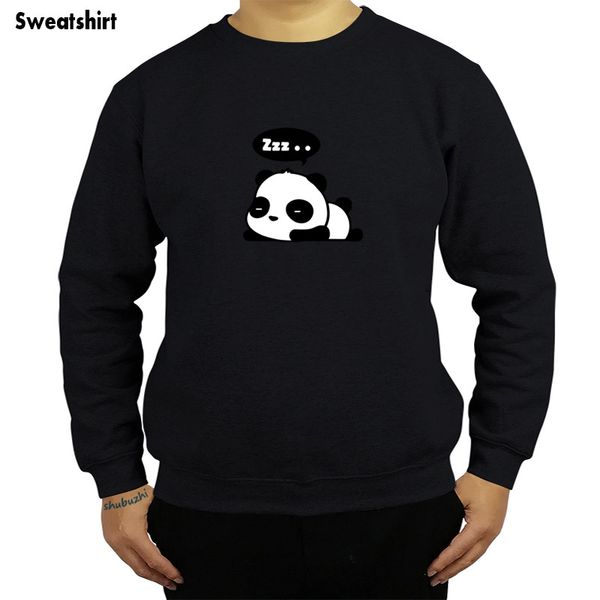 

drop shipping lovely panda print men sweatshirt pattern cotton cool hip-hop hoodies fashion brand hoody homme big size sbz4054, Black