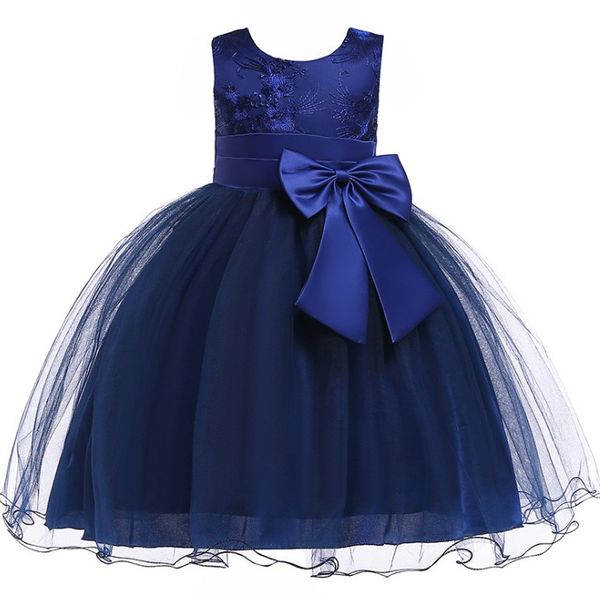 

новая детская мода лучший продажа elegant бальное платье платье 4 цвета teeager девушки вышитые тюль платье принцессы для birthday party, Red;yellow