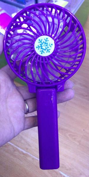 

Handy u b fan foldable handle mini charging electric fan nowflake handheld portable for home office gift retail box