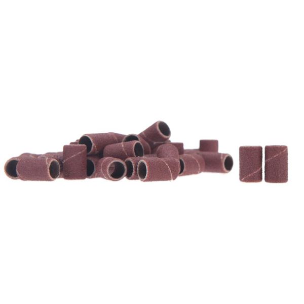 

nail drill & accessories 100 pcs sanding bands grinding sand for manicure pedicure machine art tool with size 80# 120# 180#