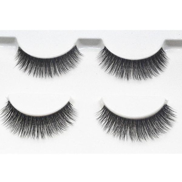 

3d mink lashes full strip lashes мягкая ресницы макияж 3 пары норка ресницы жестокость ручной работы