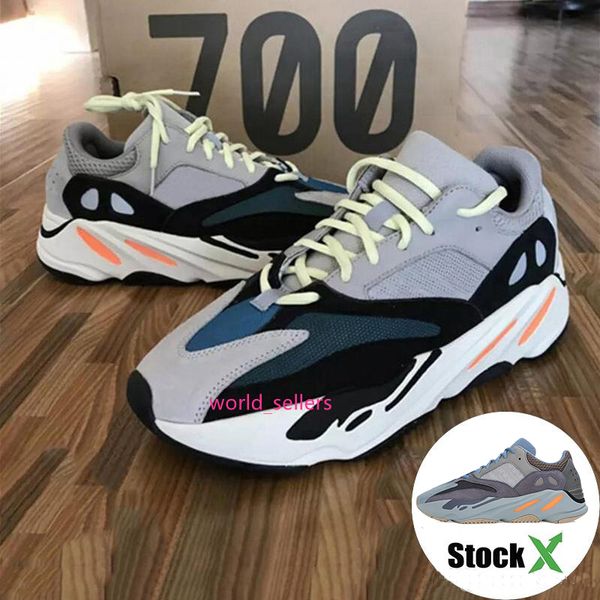 

700 runner 2020 new kanye west wave mens women 700s carbon teal blue static sports running sneakers men designer shoes with stockx