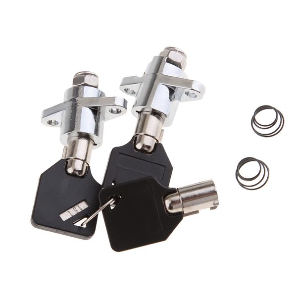 

hard saddlebag lock key set for harley road king street glide touring 93-13