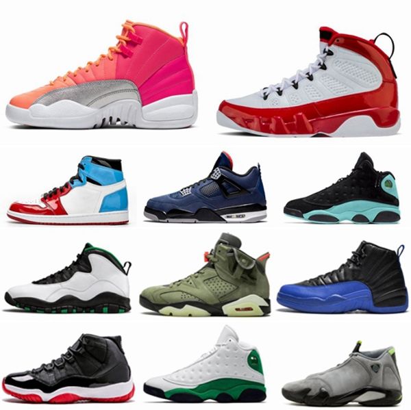 

mens jumpman basketball shoes punch 12s concord 11s island green 13s gym red 9s obsidian 1s travis scotts 6s tinker sport sneakers