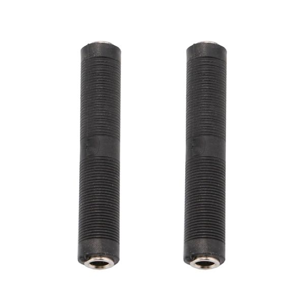 

2pcs mono 6,35 1/4" aux женский для женский jack audio coupler