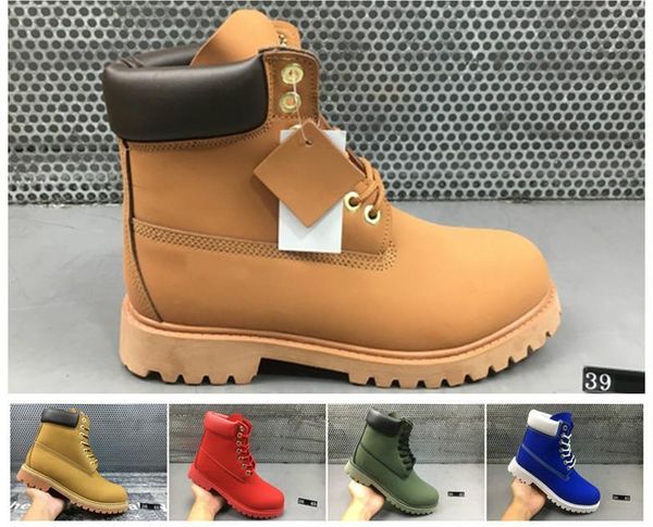 

2019 winter leather boots men women martin boots running shoe for men sneakers brown ankle boots snow boot western cowboy boot size 36-46 vs, Black