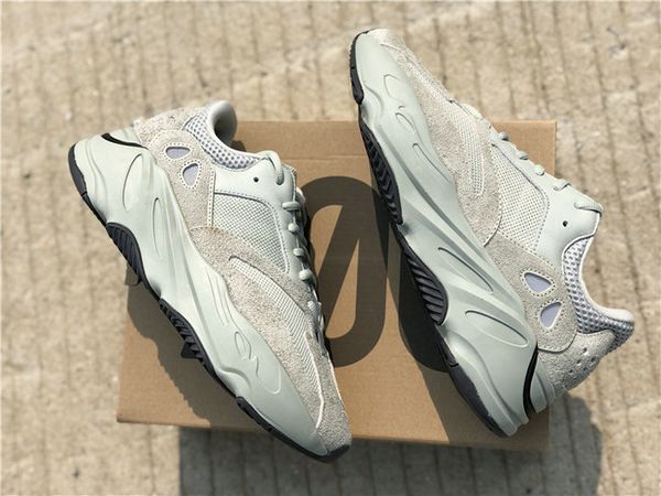 

700 Salt Geode Wave Runner Кроссовки Мужчины Женщины Статическая Mauve Inertia 700 V2 Kanye West Дизайнерс