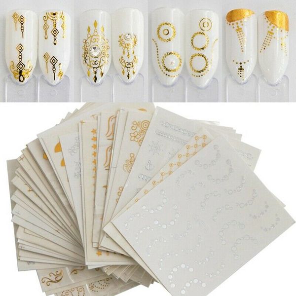 

stickers 30 blatt wasser abziehbilder aufkleber katze blume manik u re nail art stick art .a874, Black