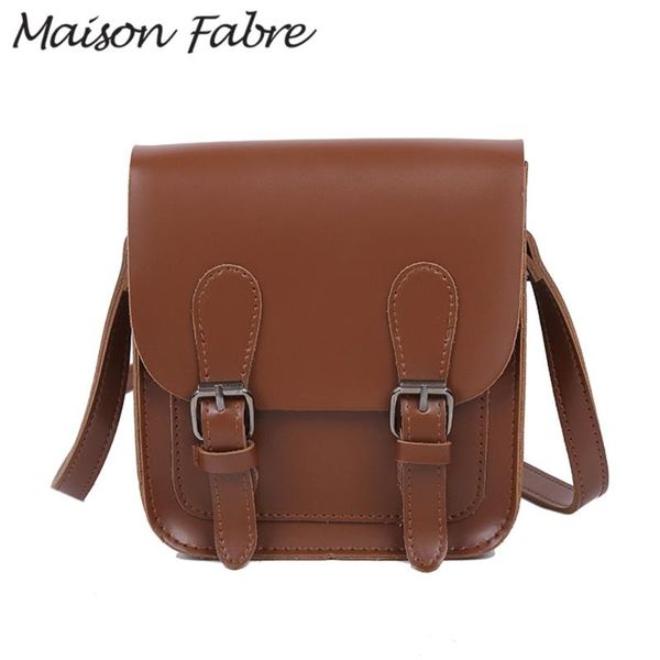 

maison fabre 2020 large bag woman leather shoulder bag strap casual crossbody phone vintage handbag women purse and handbags