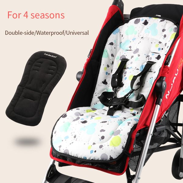 

waterproof baby stroller seat cushion double side seat liner universal soft pad for four seasons soft mattress pram accessories