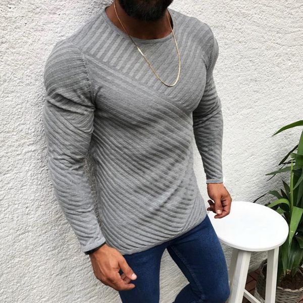 

slim fit men's pullovers sweaters autumn sweater men o neck woven jumpers long sleeve personality stitching male clothes, White;black