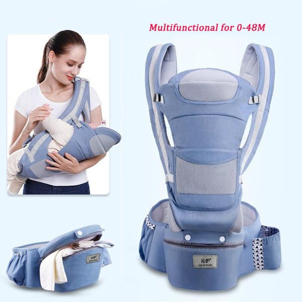 

0-48m ergonomic baby carrier infant baby hipseat carrier front facing ergonomic kangaroo wrap sling for travel