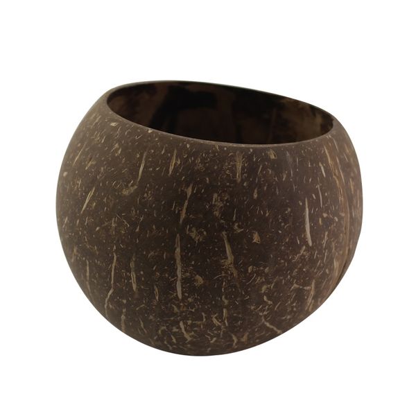 

polished natural coconut bowl minor-caliber real organic coconut shell home decoration food container jewelry storage bowl bowls