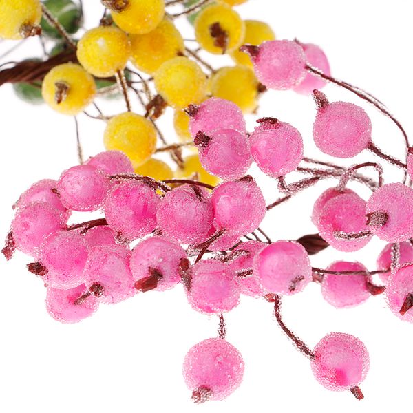 

1pcs decoration accessories foam frosted simulation home artificial berries ornament