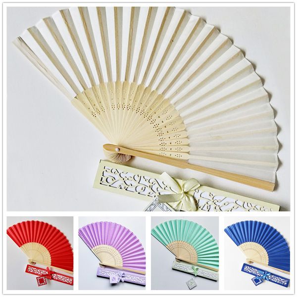 

100шт 10 цветов на выбор свадебного девичника поклонников бумаги ручных с лазерной