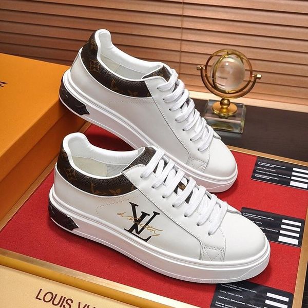 

t6 fashion casual men shoes outdoor sports handsome wild luxury shoes original box packaging zapatos hombre, Black