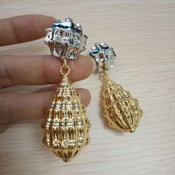 

fashion drop earrings for women european design drop earrings copper, Silver