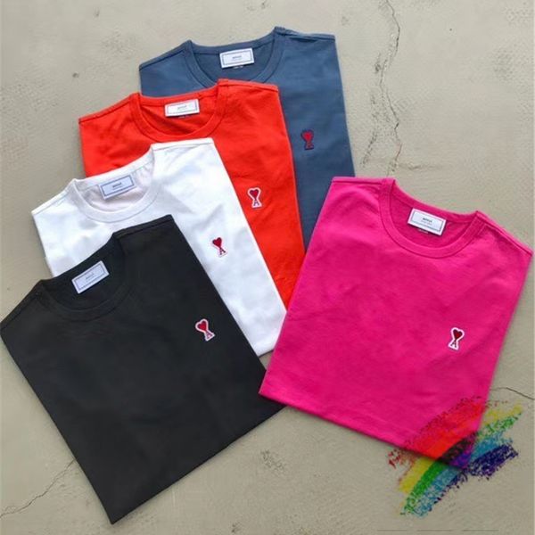 

2020 real picture t-shirts 1 logo tees fashion 5colors, White;black