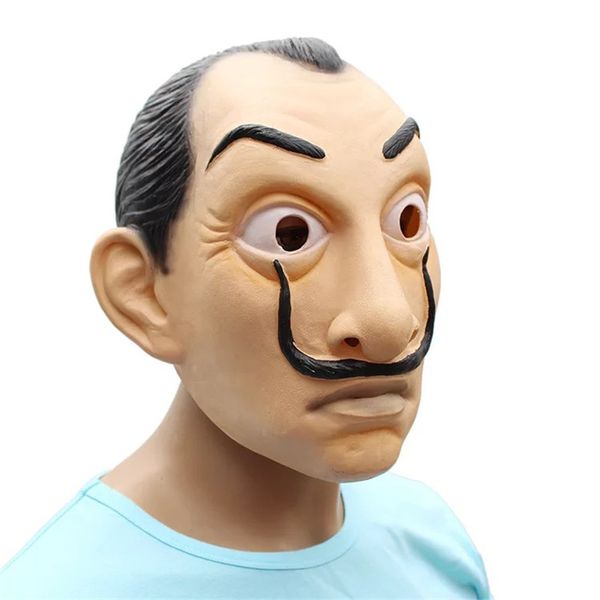 

new la casa de papel clown mask toy birthday party halloween 2018 new year decoration american drama bellagio dali mask