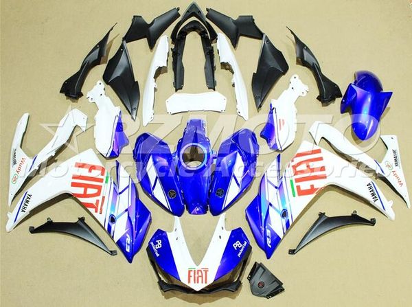 

4gifts new injection abs motorcycle fairing kit for yamaha r3 r25 2014 2015 2016 14 15 16 cowlings bodywork set red fiat