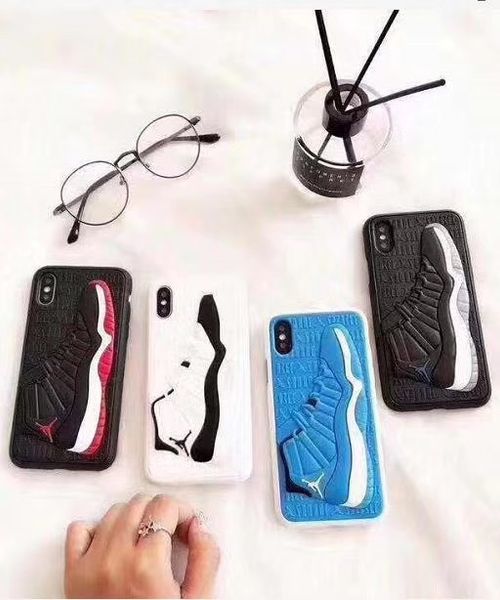 

Sneaker модель мягкой силиконовой резины мобильного сотового телефона чехол чехол для Iphone 6 / 6S 7 8 плюс X XS 11 про макс