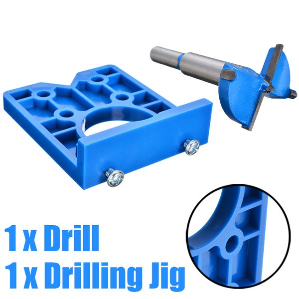 

woodworking tool 35mm diy locator mounting hinge drilling jig guide door hole opener concealed cabinet accessories