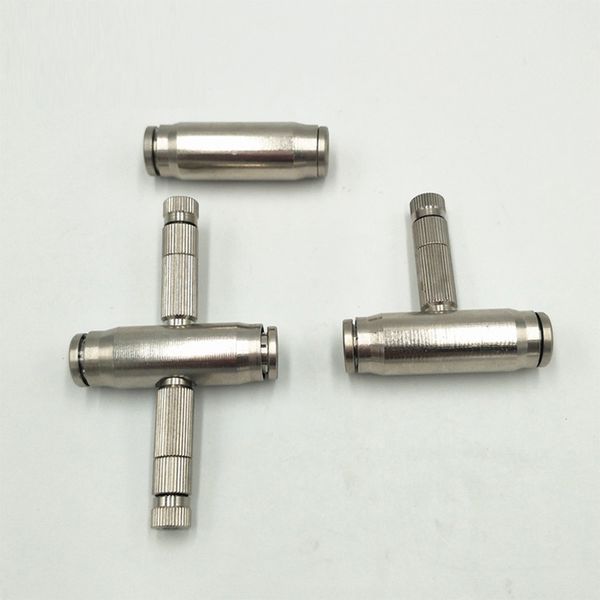 

high pressure atomizing system pipe joint,9.52mm water pipe connector, tee connector,pipe fitting,misting nozzle connector