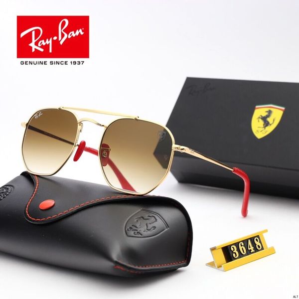 

1pcs sunglasses for women fashion vassl brand designer gold metal frame red colorful sun glasses eyewear come brown box, White;black