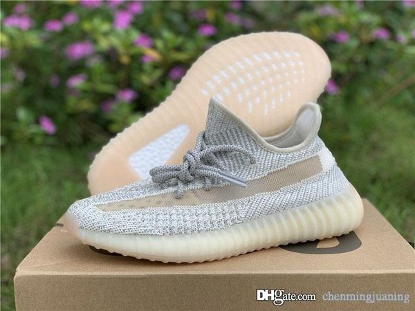 

authentic 350s v2 lundmark synth antlia black reflective static running shoes 3m kanye west bred men women sports sneakers fu9161
