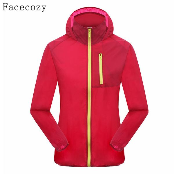 

facecozy women uv/sun resistant fishing shirts summer outdoor hunting shirts windproof sporting clothing for female, Gray;blue
