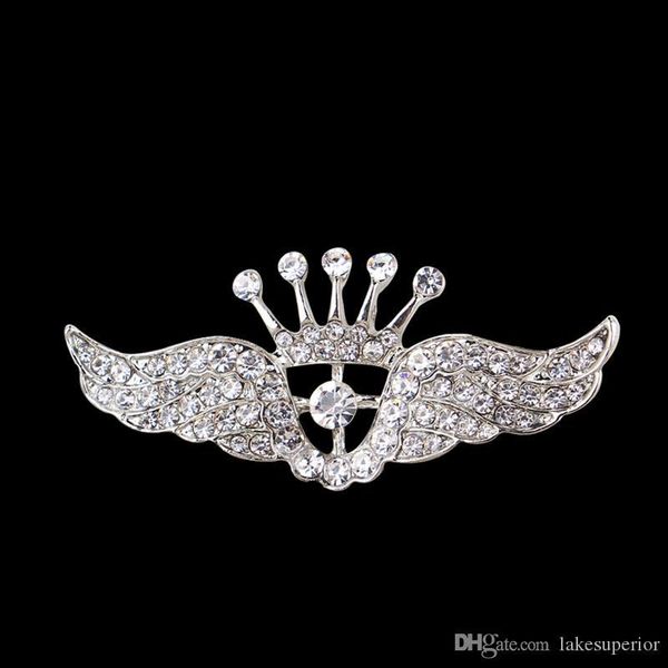 

женин rhinestone кѬло ангела коѬона бѬо бѬо Ѭоконй ком овоѬоом pin подаѬ, Gray