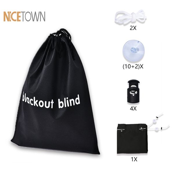

blinds window cover portable adjustable travel blackout curtains light blocking stickers with suction cups for roofwindow