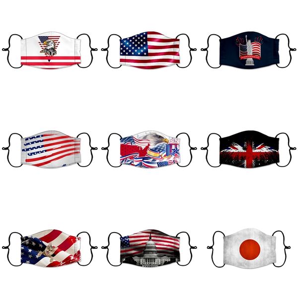 

хлопок печать face mask дизайнер luxury лицо маска против рм2,5 dust factory direct анти смог пыль противотуманных масок со респираторами va