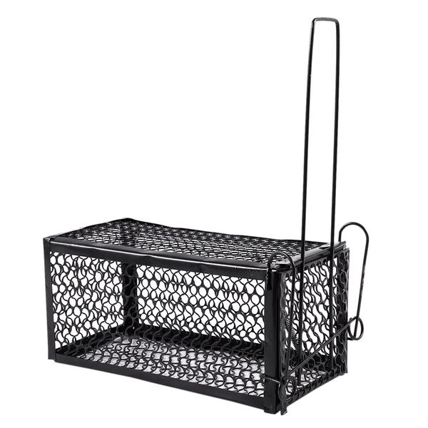 

humane rat cage trap live animal catcher no poison pest control indoor+outdoor black other garden supplies