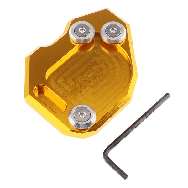 

kickstand side stand extension pad for bmw f800gs 2008 2009 2010 2011 2012 2013 2014 2015