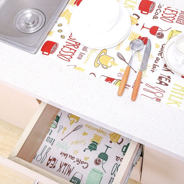 

1 pcs cabinets pad mat paper waterproof cartoon for wardrobe home kitchen shoes sub sale